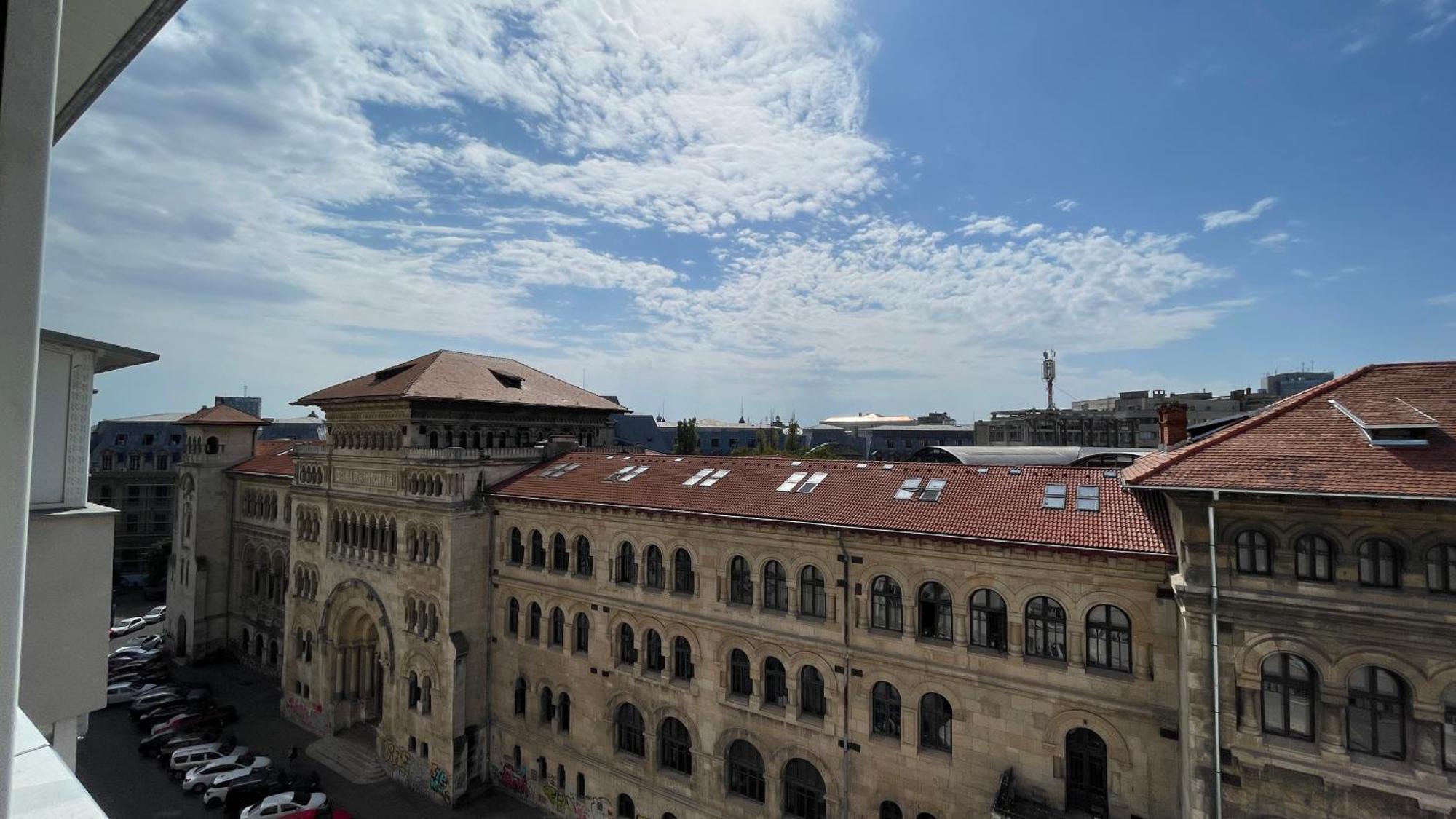 Terrace Balcony Downtown Delight Old Town Oasis City Center Universitate Square Old Town Bukarest Exterior foto